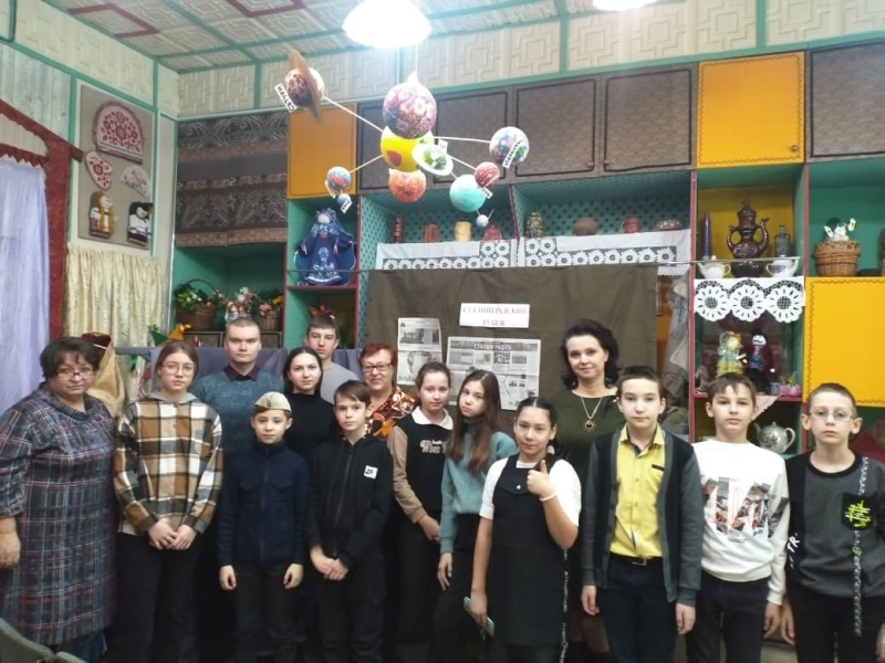 Мероприятие «Сталинградский рубеж» в Доме ремесел с. Васильевское.